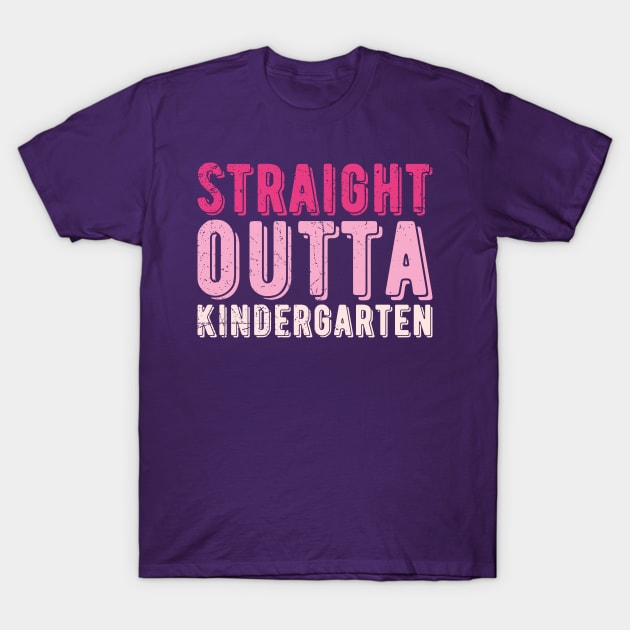 Straight Outta Kindergarten kindergarten T-Shirt by Gaming champion